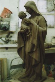 Sculpture in clay 1